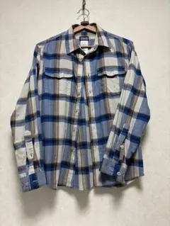 【美品】patagonia チェック柄ネルシャツ メンズXS