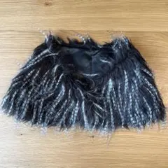 黒と白のファー風ショール お値下げしました。