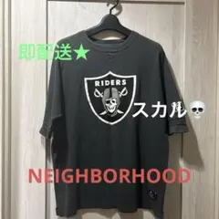 美品 NFL レイダース メッシュゲームTシャツ デカロゴ L ビッグサイズ