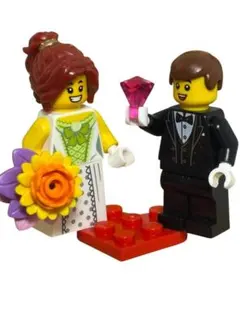 樂高 LEGO 迷你人偶 婚禮 新郎 新娘 婚禮小物套裝