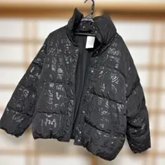 Coca-Cola ブラック ダウンジャケット