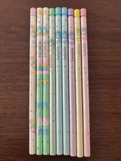 三菱鉛筆 twinkle 星座のティンクルちゃん　鉛筆 9本セット　昭和レトロ