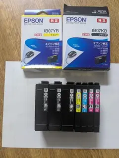 EPSON インクカートリッジ イチョウ6箱とカメ10箱 推奨使用期限切れ