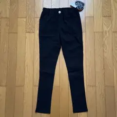 【新品】キッズ　長ズボン　黒　160cm