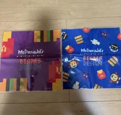 マクドナルド 福袋 クリーナークロス BEAMS DESIGN 2枚セット