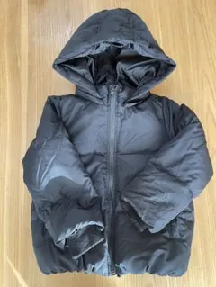 branshes フード付き中綿コート ブラック