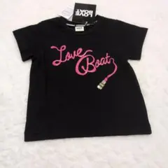 新品 LOVE BOAT Tシャツ ブラック 110㌢