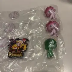 ウイルスイーツ　いちごかき氷　青りんご飴