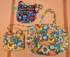 Vera Bradley ボストンバッグ＋トート平成レトロHawaii - メルカリ