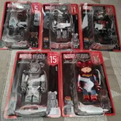 MARVELベアブリック BE@RBRICK ハッピーくじ 5体