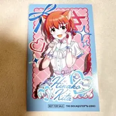 アイドルマスターシンデレラガールズ まねきねこ 喜多日菜子 特典 フォトカード