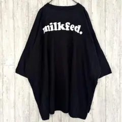 ミルクフェド MILKFED. ビッグシルエット Tシャツ 【F】 ユニセックス