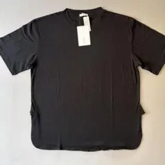 新品 クラシカルエルフ サイドスリット ビッグシルエット Tシャツ 黒 M-L