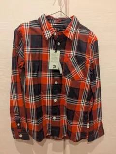 【新品未使用】トミーヒルフィガー チェック柄シャツ 120