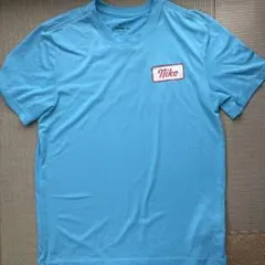 Nike DRI-FIT Tシャツ Lサイズ ライトブルー 水色　美品