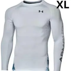 UA コールドギア ノベルティ XL ホワイトグレー