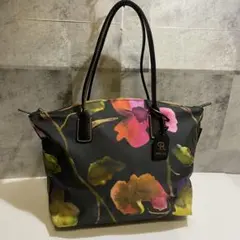 【極美品】ROBERTA PIERI FLOWER LARGE TOTE BAG