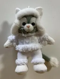 お顔厳選　ホワイトウィンタータイムワンダーズ　ジェラトーニ　ぬいぐるみバッジ