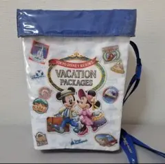 ディズニー　バケーションパッケージ　ポップコーンケース　チケットホルダー