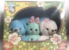 ユニベア　ブルーベリーパイ　ぬいぐるみ　BOX スティッチ　ディズニーストア