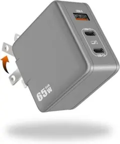 pd 充電器 65W 急速充電器 USB PD-PPS対応 3ポート PSE認証