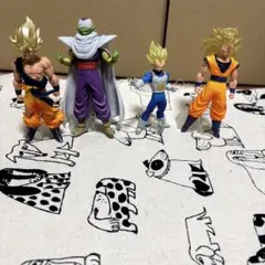 ドラゴンボールHGフィギュアセット　孫悟空、ベジータ、ピッコロ