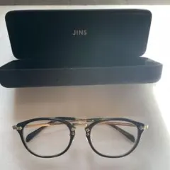 JINS ボストン型 メガネ クリアレンズ