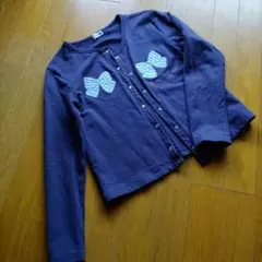 KP リボン刺繍 カーディガン 150 ニットプランナー