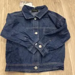 新品 インディゴデニムジャケット 120