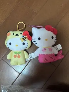 ハローキティ ミニぬいぐるみ 2体セット