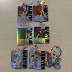 ハイキュー‼︎ キャラカットステッカーガム