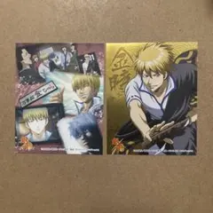銀魂 ファミマプリント ブロマイド 坂田銀時 神楽 志村新八 - メルカリ