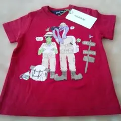 klädSkep 赤 Tシャツ 80cm キャラクター