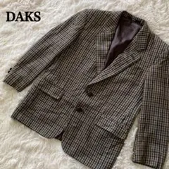 DAKS ダックス チェック テーラードジャケット 92AB3 日本製　ウールのサムネイル