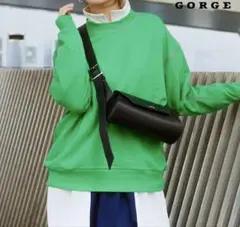 gorge トレーナー　スウェット　オートミール　秋