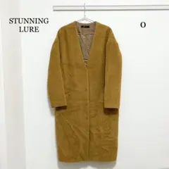STUNNING LURE ノーカラーコート 0サイズ アルパカのサムネイル