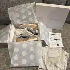 STELLA McCARTNEY シルバー ローファー　35のサムネイル