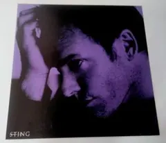 (新品同様)STING スティング　店頭用非売品ジャケスリ　超レア