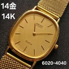 SEIKO セイコー Dolce ドルチェ 6020-4040 14K 14金のサムネイル