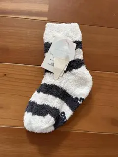 ジェラートピケ　ジェラピケ　ベビーもこもこソックス　ボーダー　新品タグ付き
