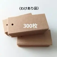 ■わけあり品■ タグ【2.7×6cm前後】クラフト 紙 値札 プライスタグ 荷札