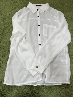 レディース シャツ ブラウス 白