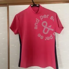 アンパスィ　モックネック　ピンク　サイズL