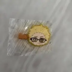 ハイキュー☆月島蛍☆前髪ヘアクリップ