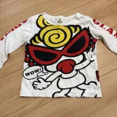 HYSTERICMINI長袖Tシャツ（ホワイト）
