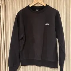 Stussy クルーネック スウェット ブラック Sサイズのサムネイル