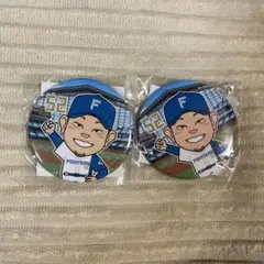 ファイターズガチャ 缶バッチ 池田選手 52