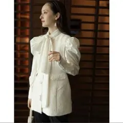 2025年最新】arpege story ツイードペプラムジレの人気アイテム