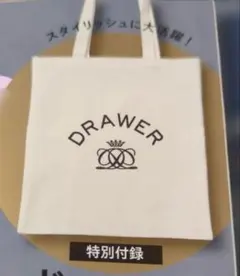 新品未開封！eclat 10月号付録 Drawer ロゴトート