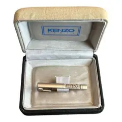 【極美品/ケース付】KENZO ケンゾー ネクタイピン シルバー ロゴ刻印のサムネイル